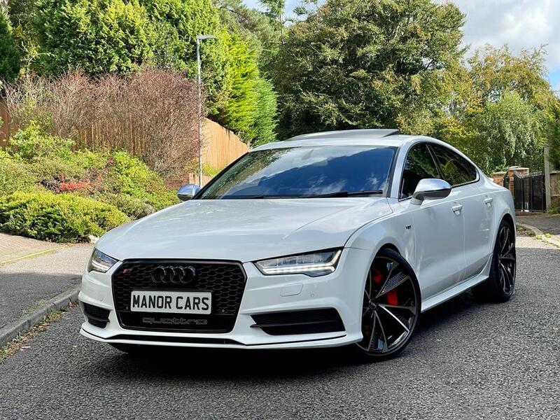 View AUDI S7 2016 65 AUDI S7 4.0 V8 TFSI AUTO QUATTRO HATCHBACK WHITE  RS7 STYLING ** ULTIMATE SPEC **