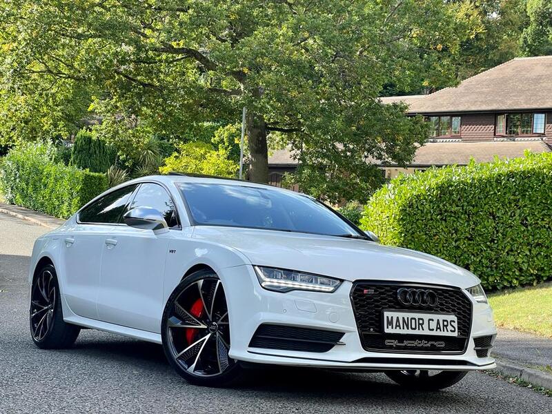 View AUDI S7 2016 65 AUDI S7 4.0 V8 TFSI AUTO QUATTRO HATCHBACK WHITE  RS7 STYLING ** ULTIMATE SPEC **