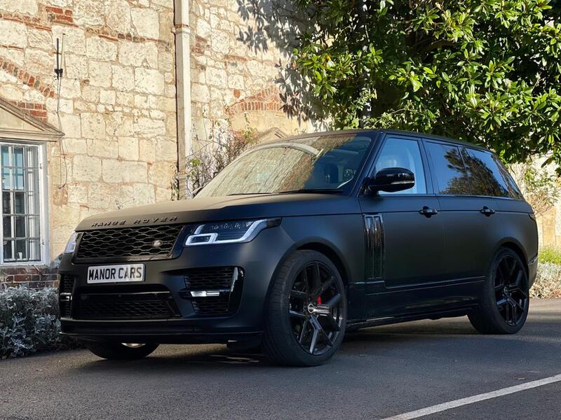 View LAND ROVER RANGE ROVER 2017 66 RANGE ROVER VOGUE 3.0 TDV6 ** FULL 2020 SVO CONVERSION ** + SATIN BLACK