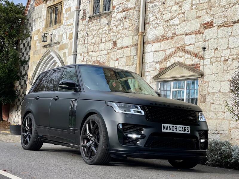 View LAND ROVER RANGE ROVER 2017 66 RANGE ROVER VOGUE 3.0 TDV6 ** FULL 2020 SVO CONVERSION ** + SATIN BLACK