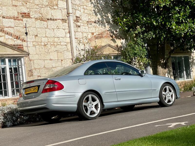 View MERCEDES-BENZ CLK 2006 06 MERCEDES CLK280 SPORT AUTO 3.0 PETROL 2DR COUPE SILVER  ** ULEZ FREE **