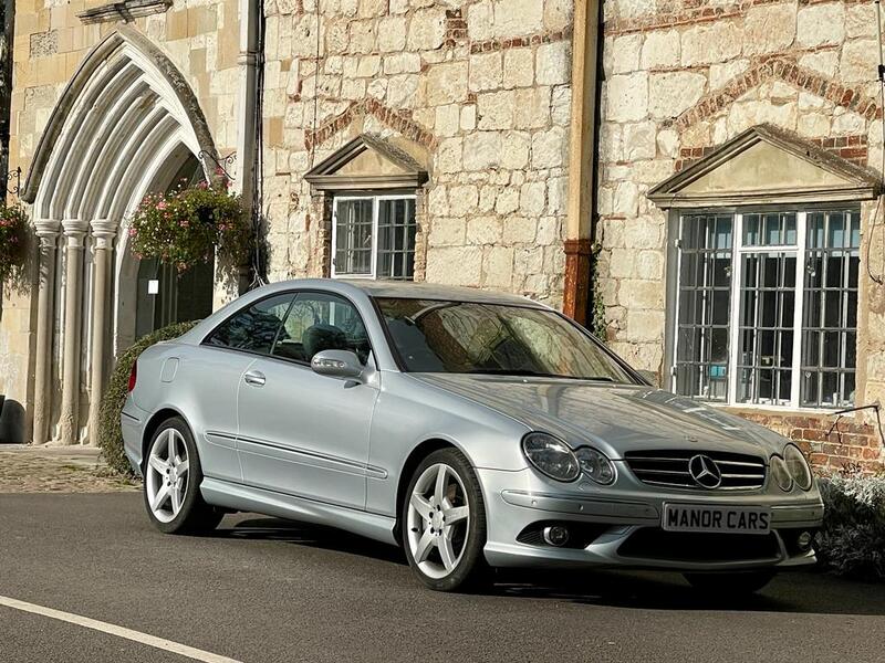 View MERCEDES-BENZ CLK 2006 06 MERCEDES CLK280 SPORT AUTO 3.0 PETROL 2DR COUPE SILVER  ** ULEZ FREE **