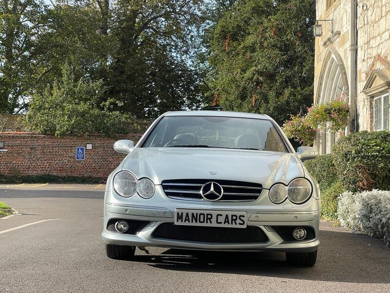 View MERCEDES-BENZ CLK 2006 06 MERCEDES CLK280 SPORT AUTO 3.0 PETROL 2DR COUPE SILVER  ** ULEZ FREE **