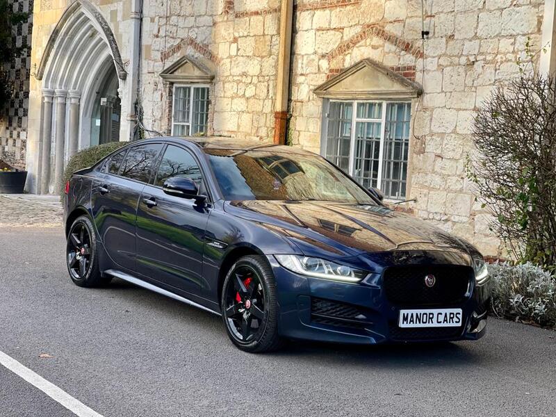 View JAGUAR XE 2017 17 JAGAUR XE R SPORT 2.0D AUTO BI TURBO AWD 4X4 240BHP DIESEL BLACK SALOON