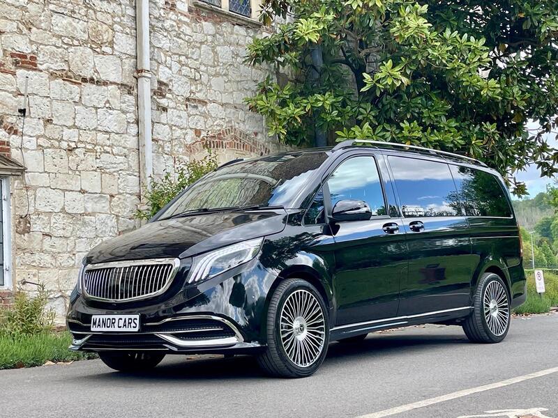 View MERCEDES-BENZ V CLASS MERCEDES V CLASS V250D AMG LINE  XLWB 5dr Large MPV HUGE SPEC + 8 SEATER + ** RARE EXTRA LONG WHEEL 