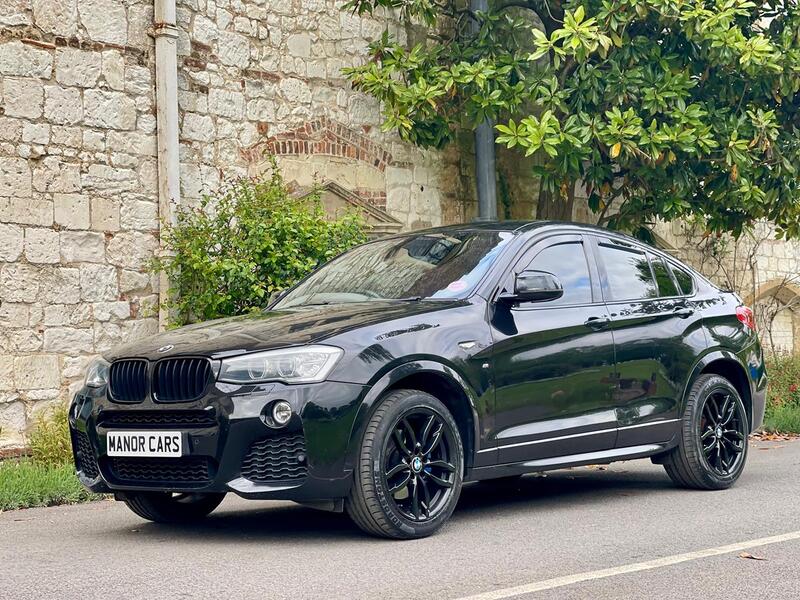View BMW X4 2015 15 BMW X4 2.0D M SPORT XDRIVE AUTO 5DR SUV BLACK ** M PERFORMANCE **
