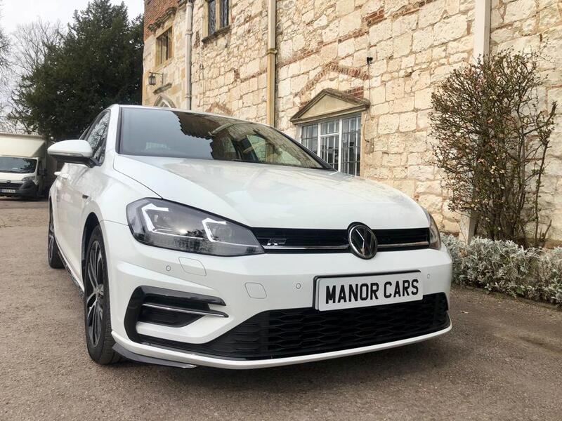 View VOLKSWAGEN GOLF 2018 18 VW GOLF 1.5 TSI R LINE DSG AUTO PETROL MK7.5 R WHITE   ** NOW SOLD **