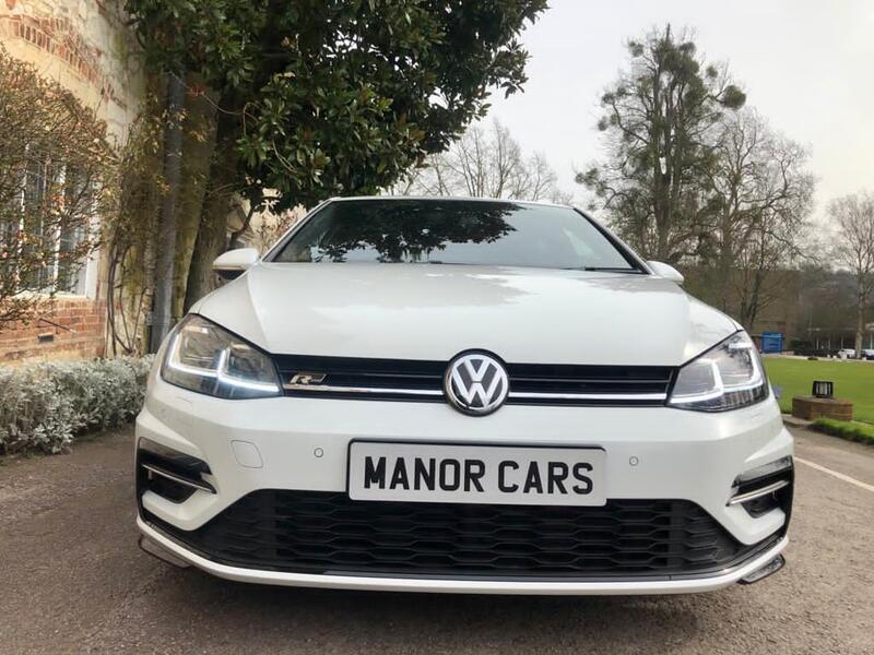 View VOLKSWAGEN GOLF 2018 18 VW GOLF 1.5 TSI R LINE DSG AUTO PETROL MK7.5 R WHITE   ** NOW SOLD **