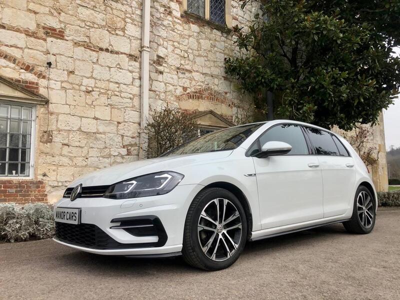 View VOLKSWAGEN GOLF 2018 18 VW GOLF 1.5 TSI R LINE DSG AUTO PETROL MK7.5 R WHITE   ** NOW SOLD **