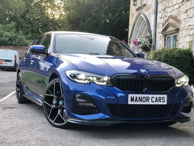 View BMW 3 SERIES 2019 69 BMW 330e M SPORT AUTO SALOON HYBRID ** CARBON M PERFORMANCE & 20” M ALLOYS.  ** NOW SOLD *