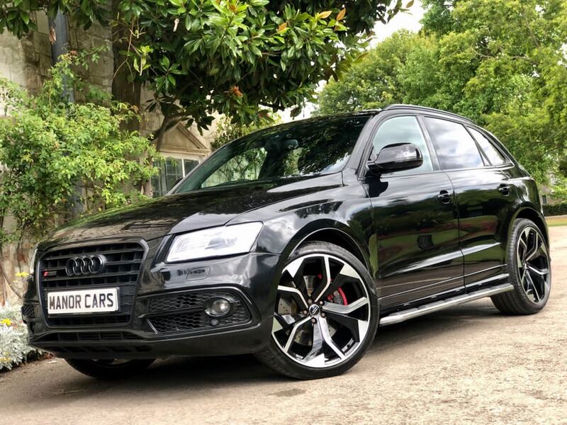 View AUDI Q5 AUDI SQ5 3.0 BITDI V6 S-A AUTO QUATTRO SUV BLACK RSQ8 ALLOYS ** MASSIVE SPEC **  NOW SOLD