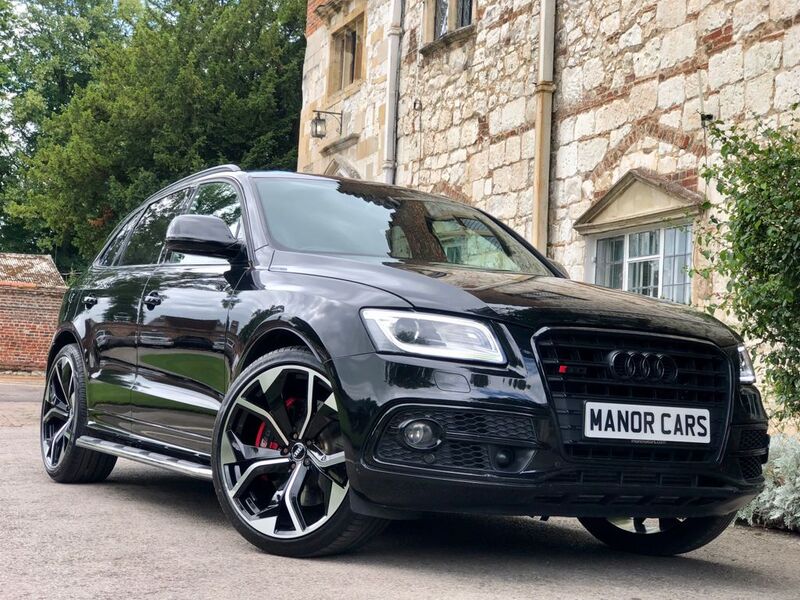 View AUDI Q5 AUDI SQ5 3.0 BITDI V6 S-A AUTO QUATTRO SUV BLACK RSQ8 ALLOYS ** MASSIVE SPEC **  NOW SOLD