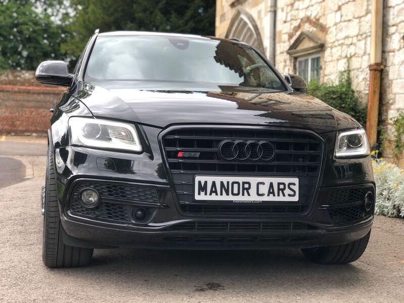 View AUDI Q5 AUDI SQ5 3.0 BITDI V6 S-A AUTO QUATTRO SUV BLACK RSQ8 ALLOYS ** MASSIVE SPEC **  NOW SOLD