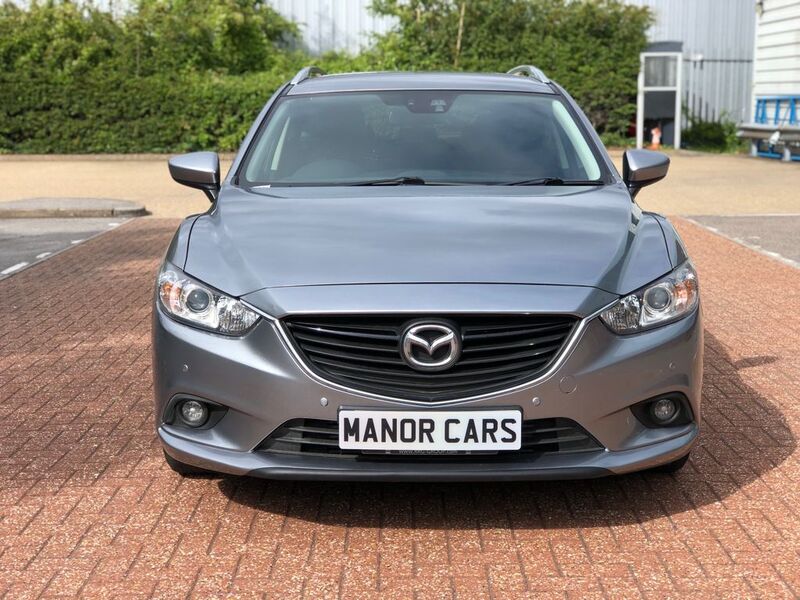 View MAZDA MAZDA6 2014 63 MAZDA 6 2.2D SE-L D Skyactive 5DR ESTATE SILVER MANUAL ** HIGH SPEC ** SOLD