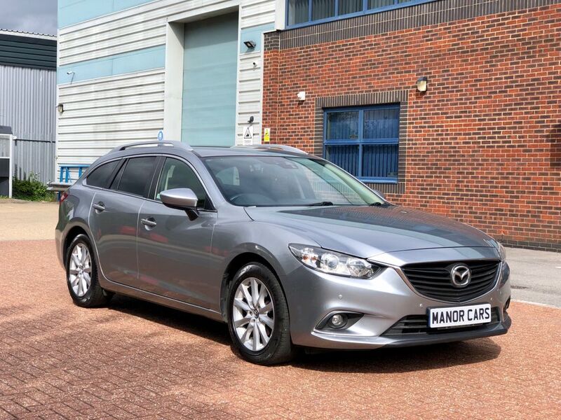 View MAZDA MAZDA6 2014 63 MAZDA 6 2.2D SE-L D Skyactive 5DR ESTATE SILVER MANUAL ** HIGH SPEC ** SOLD