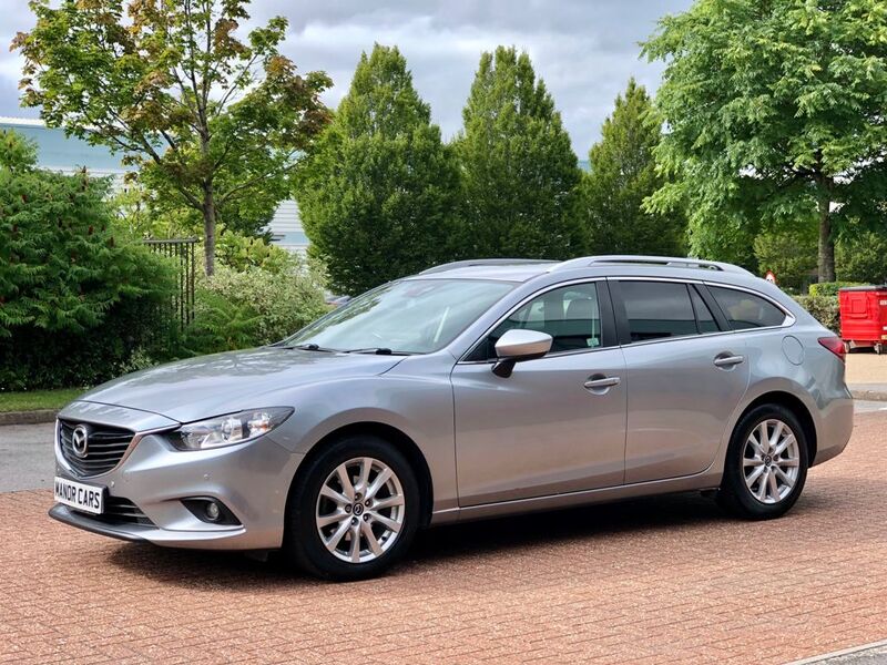 View MAZDA MAZDA6 2014 63 MAZDA 6 2.2D SE-L D Skyactive 5DR ESTATE SILVER MANUAL ** HIGH SPEC ** SOLD