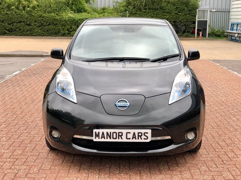 View NISSAN LEAF 2014 63 NISSAN LEAF ACENTA AUTO ELECTRIC 5DR HATCHBACK BLACK   ** NOW SOLD **