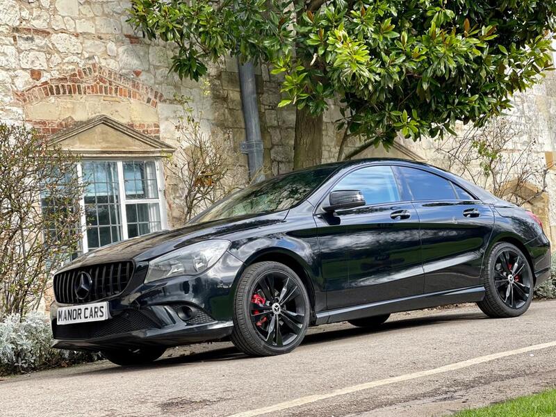 View MERCEDES-BENZ CLA 2014 14 MERCEDES CLA 220 CDI AMG SPORT AUTO 4DR SALOON BLACK HUGE SPEC + CARBON PACK ** NOW SOLD **