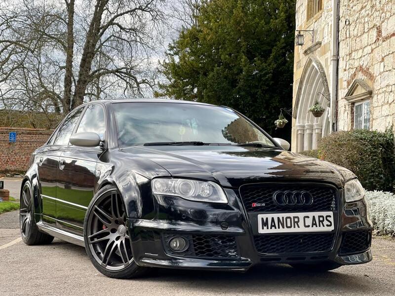 View AUDI A4 2006 06 AUDI RS4 4.2 V8 QUATTRO 4DR SALOON BLACK ** HUGE SPEC ** + ** NOW SOLD **