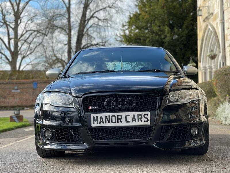 View AUDI A4 2006 06 AUDI RS4 4.2 V8 QUATTRO 4DR SALOON BLACK ** HUGE SPEC ** + ** NOW SOLD **