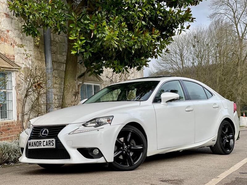 View LEXUS IS 2014 14 LEXUS IS 300H LUXURY AUTO 4DR HYBRID SALOON WHITE ** ULTIMATE SPEC **. ** NOW SOLD **