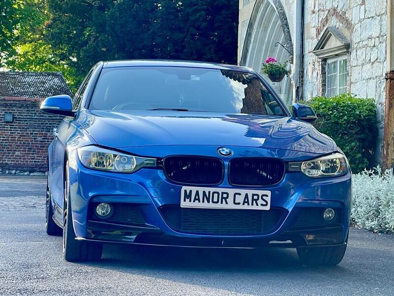 View BMW 3 SERIES BMW 320I M SPORT XDRIVE AUTO Petrol Saloon Estoril Blue 2016 FACELIFT LCI ** M PERFOR. ** NOW SOLD *