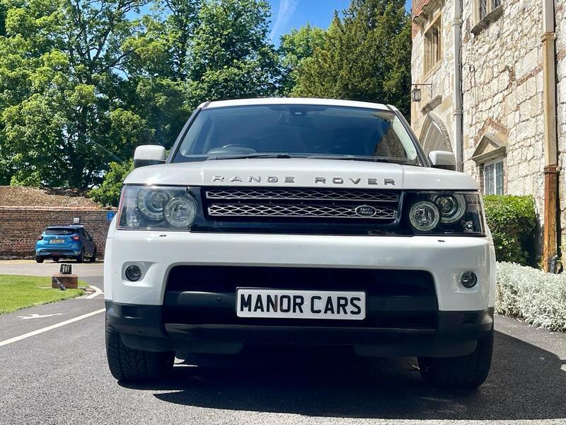 View LAND ROVER RANGE ROVER SPORT 2012 RANGE ROVER SPORT 3.0 SDV6 HSE COMMANDSHIFT  WHITE  ** HUGE SPEC + FACELIFT  *** NOW SOLD ***