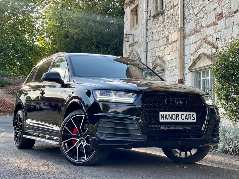 View AUDI Q7 2018 67 AUDI Q7 3.0 TDI S LINE QUATTRO HUGE SPEC ** STEALTH SQ7 SPEC + 22’S **.    ** NOW SOLD **