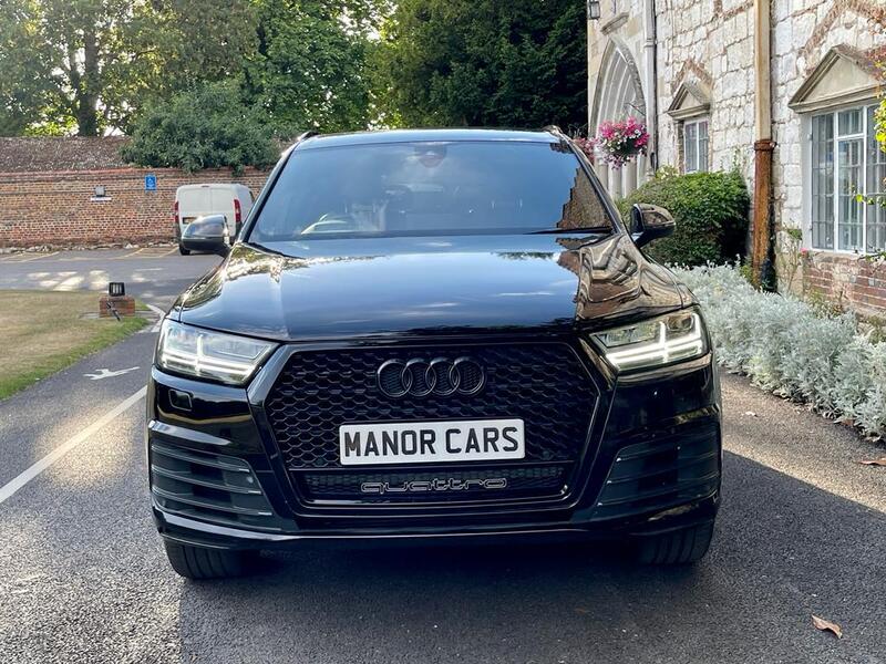 View AUDI Q7 2018 67 AUDI Q7 3.0 TDI S LINE QUATTRO HUGE SPEC ** STEALTH SQ7 SPEC + 22’S **.    ** NOW SOLD **