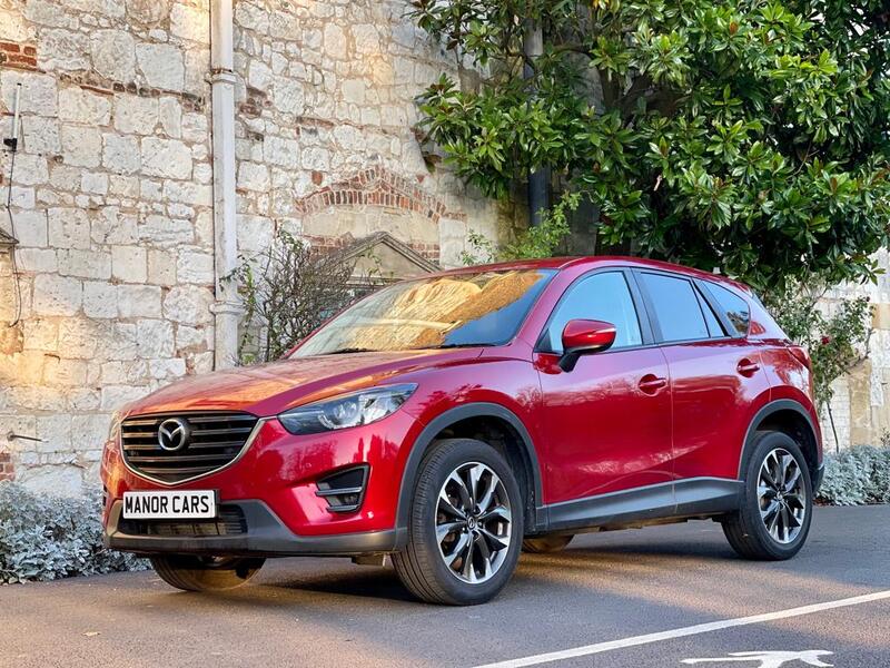 View MAZDA CX-5 2017 66 MAZDA CX-5 SKYACTIV-D SPORT NAV 5dr SUV Manual Red Diesel + ULEZ Compliant