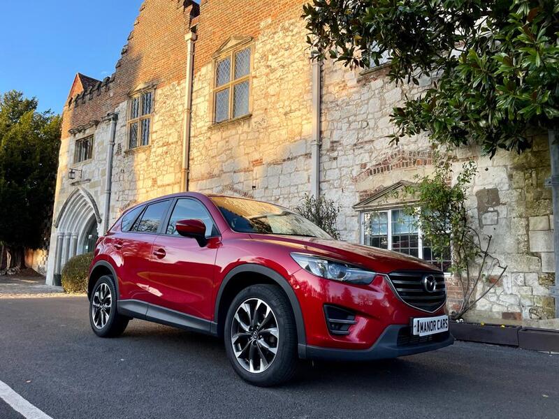 View MAZDA CX-5 2017 66 MAZDA CX-5 SKYACTIV-D SPORT NAV 5dr SUV Manual Red Diesel + ULEZ Compliant