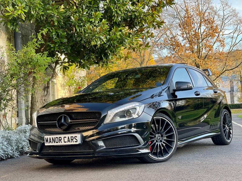 View MERCEDES-BENZ A CLASS 2015 64 MERCEDES A45 AMG 2.0 DCT AUTO 4MATIC FULLY LOADED  *** NOW SOLD ***