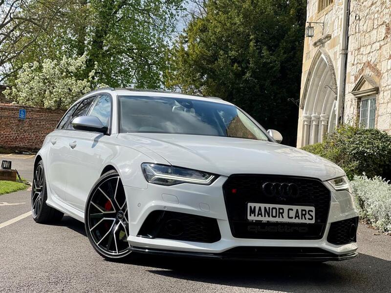 View AUDI A6 2016 16 AUDI RS6 AVANT 4.0 TFSI V8 QUATTRO WHITE ** PERFORMANCE SPEC ** ..  ** NOW SOLD **