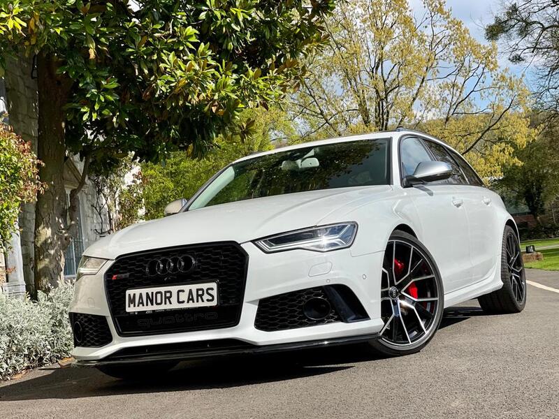 View AUDI A6 2016 16 AUDI RS6 AVANT 4.0 TFSI V8 QUATTRO WHITE ** PERFORMANCE SPEC ** ..  ** NOW SOLD **