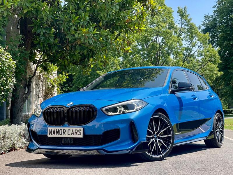 View BMW 1 SERIES 2022 22 BMW M135i XDRIVE AUTO MISANO BLUE ** M PERFORMANCE PACK **   ** NOW SOLD **
