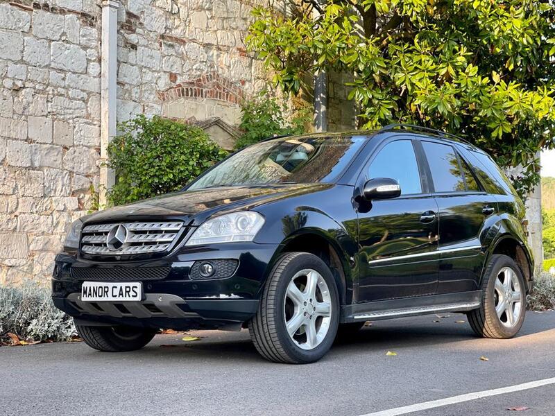 View MERCEDES-BENZ M CLASS 2008 08 MERCEDES ML280 CDI AMG SPORT 5DR SUV 4x4 BLACK  ** FULLY LOADED **