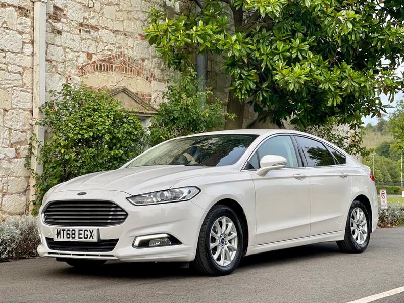 View FORD MONDEO 2019 68 FORD MONDEO 2.0 TDCI ZETEC ED ECONETIC 5DR DIESEL HATCH PEARL WHITE ** NOW SOLD TO JAMES **