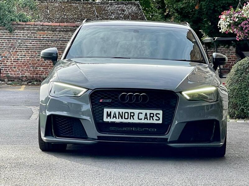 View AUDI RS3 2016 65 AUDI RS3 2.5 TFSI AUTO NAV QUATTRO 5DR HATCHBACK NARDO GREY + ULTIMATE SPEC ** NOW SOLD **