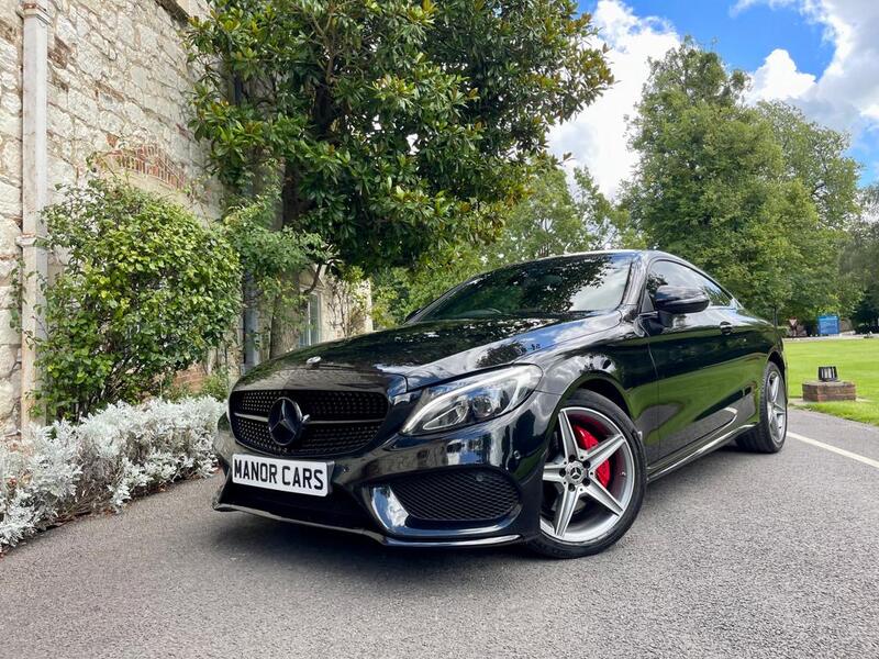 View MERCEDES-BENZ C CLASS 2018 67 MERCEDES C220D AMG LINE 2DR COUPE MANUAL BLACK  ** C63 STYLING **. ** SOLD TO ELLIS **