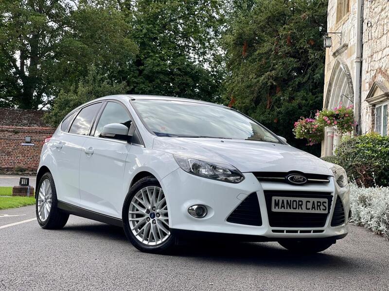 View FORD FOCUS 2012 12 FORD FOCUS 1.6 TDCI ZETEC 5DR HATCHBACK MANUAL WHITE ** NOW SOLD **