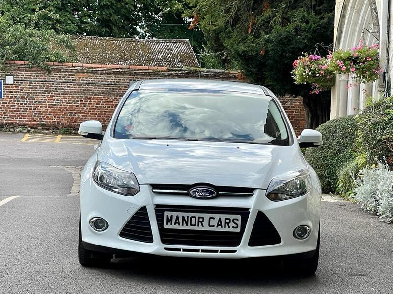 View FORD FOCUS 2012 12 FORD FOCUS 1.6 TDCI ZETEC 5DR HATCHBACK MANUAL WHITE ** NOW SOLD **