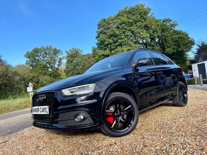 View AUDI Q3 2015 64 AUDI Q3 2.0 TDI S LINE QUATTRO MANUAL 5DR BLACK RS STYLING + BLACK OUT