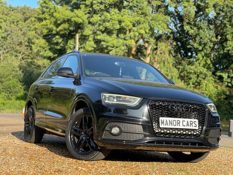 View AUDI Q3 2015 64 AUDI Q3 2.0 TDI S LINE QUATTRO MANUAL 5DR BLACK RS STYLING + BLACK OUT